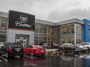 Transformed from a former factory, Brossard Chevrolet boasts 218,000 sq. ft. of interior space with room for 650 vehicles. Photo by Liz Leggett