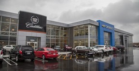 Transformed from a former factory, Brossard Chevrolet boasts 218,000 sq. ft. of interior space with room for 650 vehicles. Photo by Liz Leggett