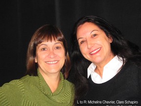 Micheline Chevrier (L) set to replace Clare Schapiro (R) at Imago Theatre