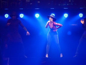 MONTREAL, QUE.: APRIL 3, 2013--Alicia Keys performs at the Bell Centre in Montreal on Wednesday April 3, 2013.
(Allen McInnis / THE GAZETTE)