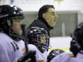 Kosta Alivizatos is the coach of the Marquis de Pierrefonds. (Peter McCabe/THE GAZETTE)