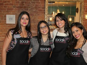 The Deane women: Tasha, Olivia, Kara and Katrina (photo courtesy of Sociale)