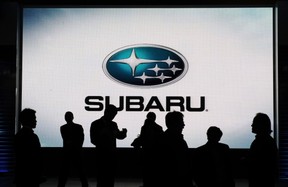 Subaru announces recall of Legacy and Outback models on Tuesday. Photo by STAN HONDA/AFP/Getty Images