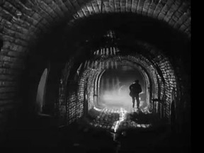 The Third Man, a film noir from 1949, features an extended chase scene through the sewers of Vienna.