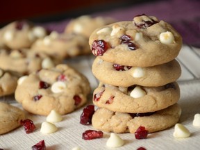 White Chocolate & Cranberry Cookies (photo by Erika David)
