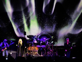 NEWARK, NJ - APRIL 24:  Fleetwood Mac perform at the Prudential Center on April 24, 2013 in Newark, New Jersey.  (Photo by Brian Killian/Getty Images)