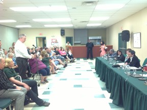 It was one of the best-attended council meetings in months.