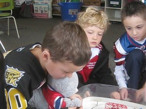 Hockey Days in Kindergarten