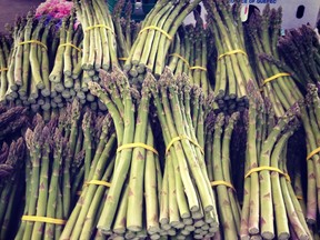 Quebec Asparagus at its finest (Photo by Joanna Notkin)