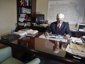 Ed Janiszewski in his office at Dollard city hall.