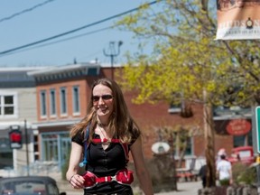 Leanne Durocher will walk 105 km, from Hudson to LaSalle.