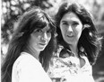 Anna and Kate McGarrigle in 1977. From Gazette files