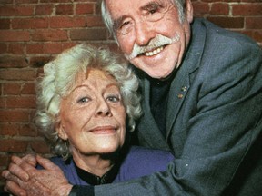 Actress Huguette Oligny and her husband, playwright Gratien Gélinas 1989