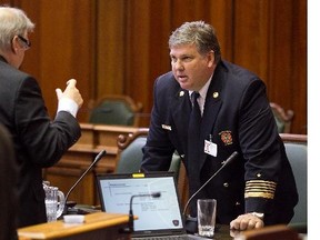 Tremblay announced his resignation from Montreal's fire department in April.