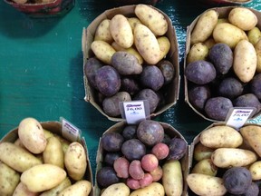 New potatoes from Ferme Oligny.