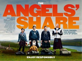 Poster for the Ken Loach film The Angels' Share