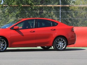 The 2013 Dodge Dart.