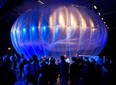 Google's Loon project plans for a wireless service to be beamed down from hot-air balloons.