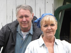 Karen Cromar and Glen Bowser play multiple roles in Harvest.