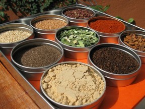 A selection of spices from Spice Station (photo courtesy of Spice Station)
