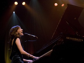 Sarah Slean in concert at the 2008 Montreal International Jazz Festival.  (THE GAZETTE/Natasha Fillion)
