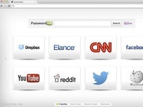PasswordBox remembers your sites, and the access codes to get into them