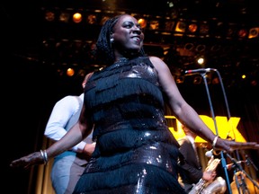 MONTREAL, QUEBEC: May 10, 2011 --Sharon Jones and the Dap Kings perform at the the Metropolis in Montreal Tuesday, May 10, 2011 (John Kenney/THE GAZETTE)