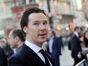 Benedict Cumberbatch at the UK Premiere of Star Trek Into Darkness, May 2, 2013 in London, England.  (Gareth Cattermole/Getty Images for Paramount Pictures)