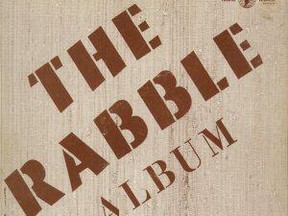 Montreal 1960s band The Rabble's first album.