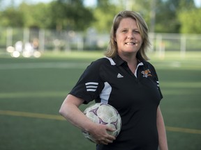 Dorval Tigers coach Tracey McLennan.