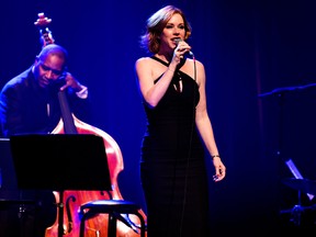 Molly Ringwald performed with her jazz trio, Saturday at Club Soda.