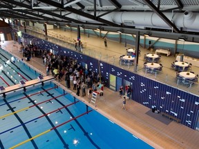 The new pool opened in September 2010.
