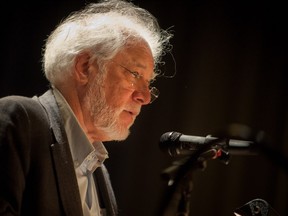 Michael Ondaatje reads from his book The Cat's Table, part of the Words After dark, at Victoria Hall in Westmount in 2011.