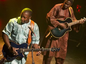 Vieux Farka Touré (left) live at Club Soda