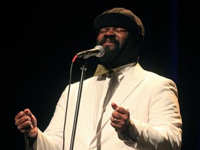 MONTREAL, QUE: JULY 01, 2013-- Jazz singer Gregory Porter performs in concert at the Montreal International Jazz Festival on Monday July 01, 2013. (Pierre Obendrauf / THE GAZETTE) ORG XMIT: 47195