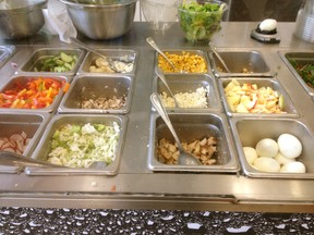 National Food Shop salad bar