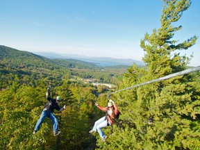 #6 Zip Lining at Gunstock Resort