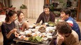 A scene from the Korean film, The Boomerang Family, shown at the Fantasia Film Festival in Montreal. This family laughs, jokes, argues, and eats a lot!