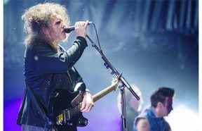 Robert Smith performs with the Cure at Osheaga on Friday, Aug. 2, 2013. (Dario Ayala/The Gazette)