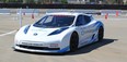 The Nissan Leaf Nismo RC, an all electric race car. Photo by Kevin Mio/The Gazette