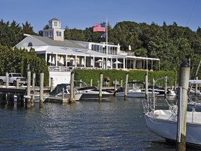 East Hampton Point is located on a peaceful marina. (photo courtesy of East Hampton Point)