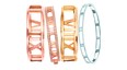 New bangles in the Tiffany & Co. Atlas collection.