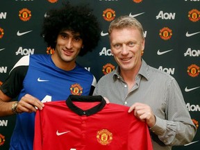 Marouane Fellaini and the desperate author of his destiny