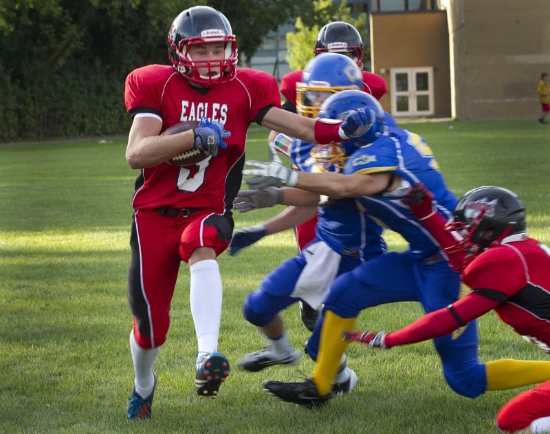 Lindsay Place Eagles win first football game after 14year hiatus