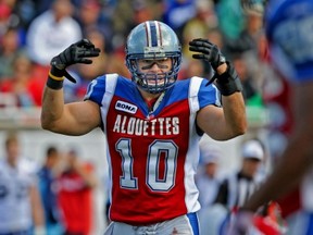 Als' linebacker Marc-Olivier Brouillette played some collegiate games in the Maritimes not so long ago.
John Mahoney/TheGazette