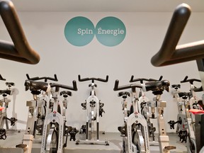 Spin Energie is a new indoor cycling studio located on Parc Ave (Photo courtesy of Spin Énergie)