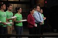 Members of the Constandinou family, left to right, Alex, Antonio, Maria, Ninette, Nick, Nicos, Anastasia.