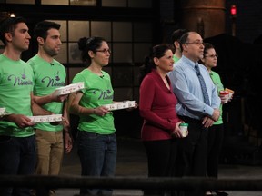 Members of the Constandinou family, left to right, Alex, Antonio, Maria, Ninette, Nick, Nicos, Anastasia.