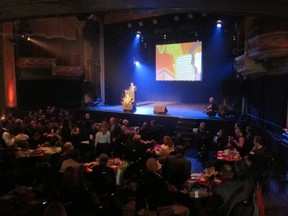 Conseil québécois LGBT general director Steve Foster greets guests and nominees at last year's Gala Arc-en-Ciel at the Corona Theatre. Among this year's honorees are Mariela Castro Espin, daughter of Cuban President Raul Castro (Photo by Richard Burnett)