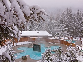 A visit to Nordic-inspired day spa Scandinave Spa is a must-do for a girls’ getaway to Whistler (photo courtesy of Scandinave Spa)